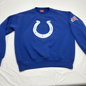 NFL Indianapolis Colts Super Bowl XLI Crewneck Sweatshirt Measures Men’s Medium
